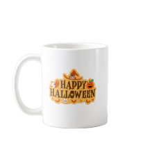 Fun and Spooky Happy Halloween Sticker Design