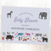 Fun Animal Baby Shower