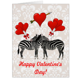 Fun animal Valentines