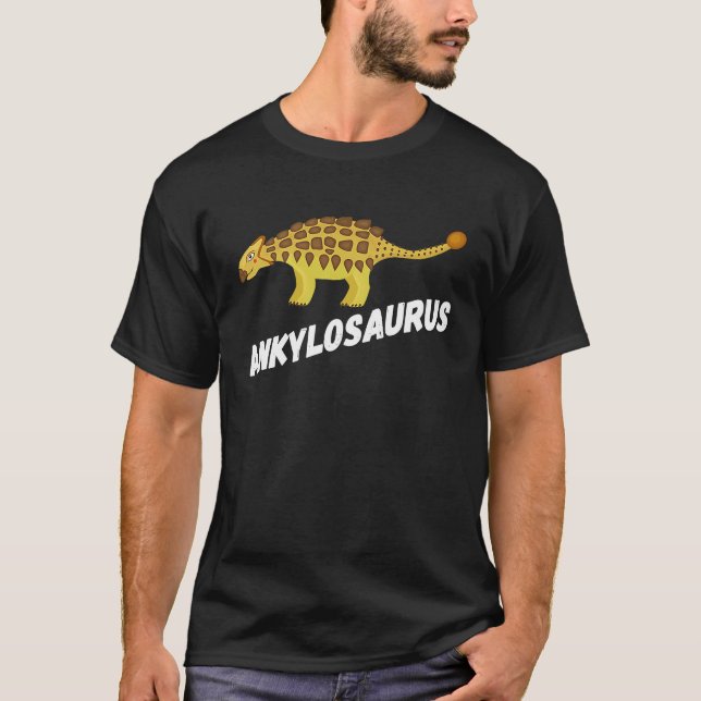 Fun Ankylosaurus Dinosaur T-Shirt (Vorderseite)