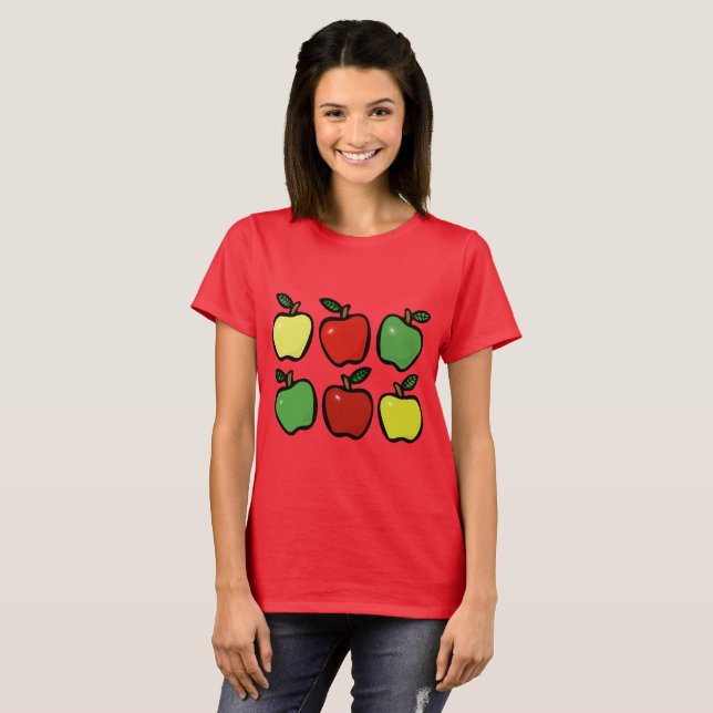 Fun Äpfel T-Shirt (Vorne ganz)