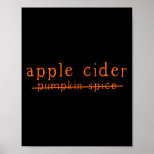 Fun Apfelwein, um Gewürze zu pumpen, aus Poster