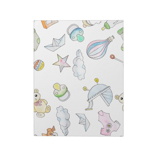 Fun Baby Dinge Notizblock (Rotiert)
