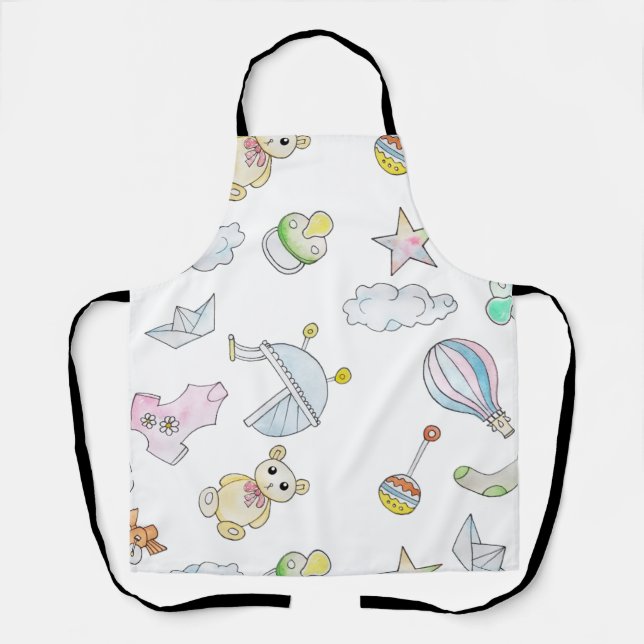 Fun Baby Dinge Schürze (Vorderseite)