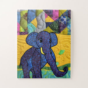 Fun Baby Elephant - quillike Design