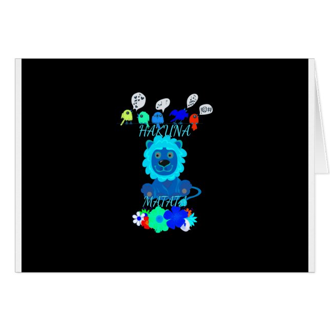 Fun Baby Lion Simba Kenya Mara Safari (Vorderseite (Horizontal))