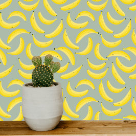 Fun Banana Yellow Sage Green Tapete