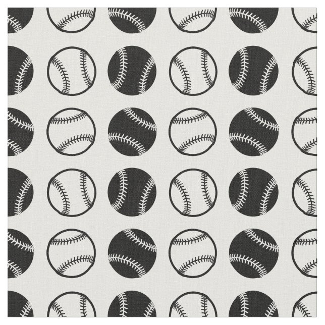 Fun Baseballs Sportart Baseball Thread Stoff (Nahaufnahme)