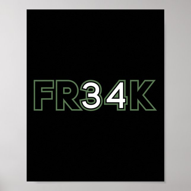 Fun Basketball Bball Freak Poster (Vorne)
