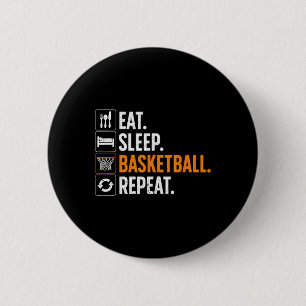 Fun Basketball für Männer Frauen Team Sport Basket Button