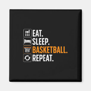 Fun Basketball für Männer Frauen Team Sport Basket Magnet