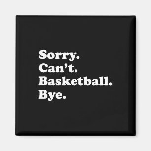 Fun Basketball Geschenk für Männer Frauen Jungen o Magnet