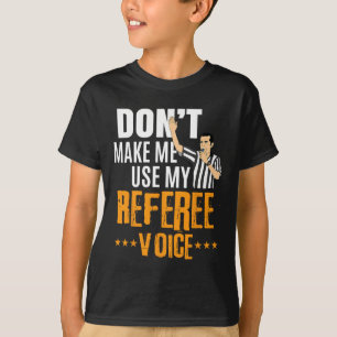 Fun Basketball Ref Hoops - Basketball-Schiedsricht T-Shirt