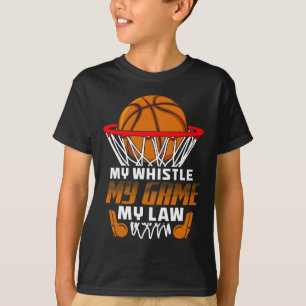 Fun Basketball Schiedsrichter Zitate Geschenk I Ho T-Shirt