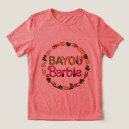 Fun Bayou Barbie Glitzer T-Shirt! 💕 👢 Tri-Blend Shirt