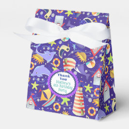 Fun Beach Navy Fvor Box Geschenkschachtel