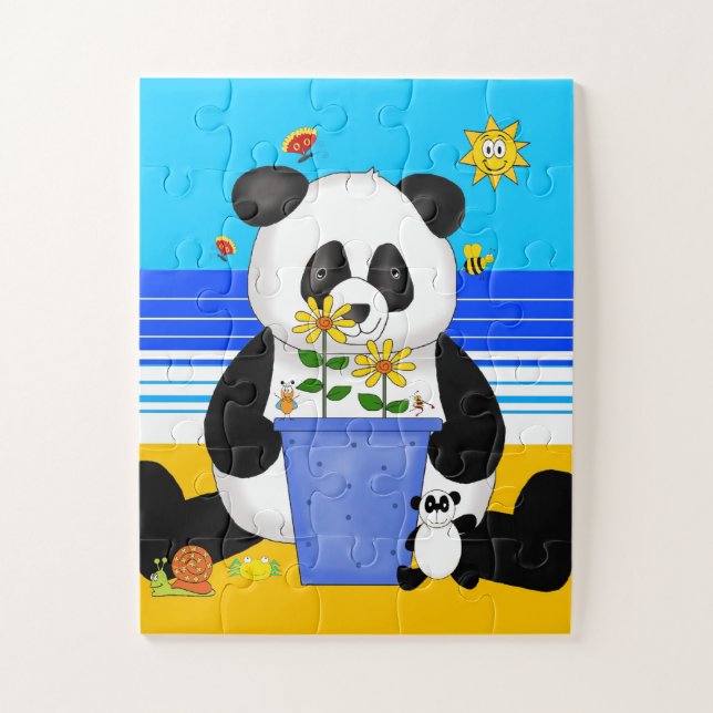Fun Beach Panda Kinder (Vertikal)