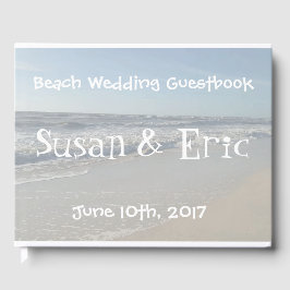 Fun Beach Print Wedbook Gästebuch