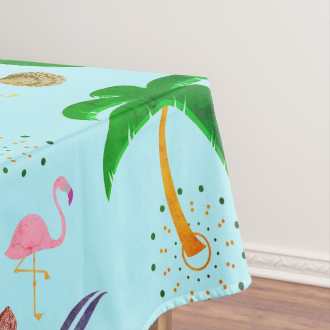 Fun Beachy Summertime Tablecloth Tischdecke (Beispiel)