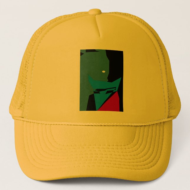 Fun bedruckte Trifecta Base Truckerkappe (Vorderseite)