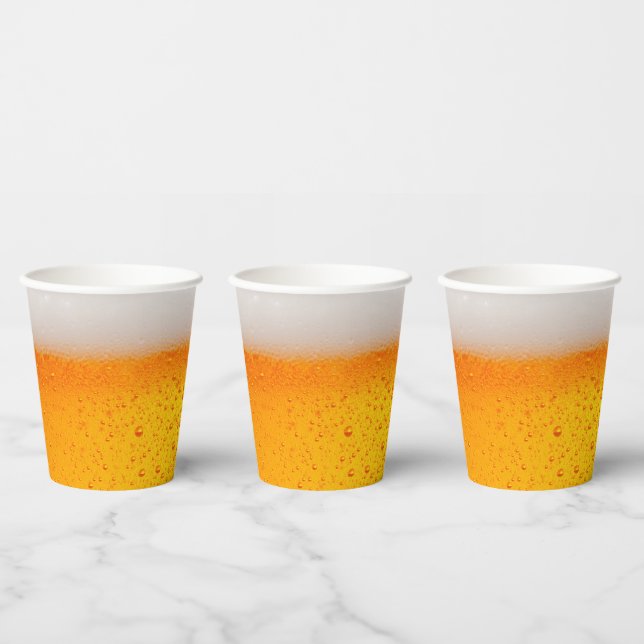 Fun Beer Brewery trinkt Happy Hour Party Pappbecher (Multi)