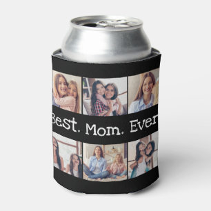 Fun Beste Mama je Foto Collage Personalisiert Dosenkühler