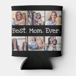 Fun Beste Mama je Foto Collage Personalisiert Dosenkühler