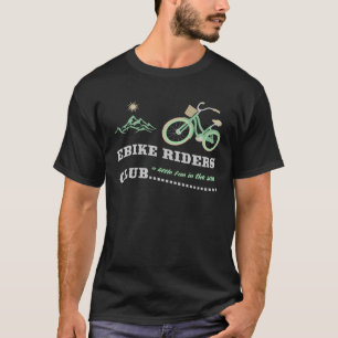 Fun Bicycle Graphic für die Erforschung von Coolem T-Shirt