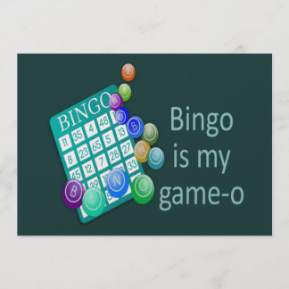 Fun Bingo Geburtstagsparty oder Gruppenveranstaltu Einladung