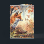 Fun Birthday Son Proud of Animal Nature Karte<br><div class="desc">Spaß am Geburtstag für das Sonnenstudio der Tierwelt</div>