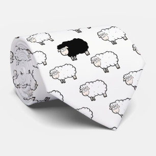 Fun Black Sheep of the Family Cravate de nouveauté