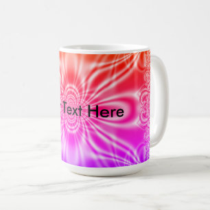 Fun Blank Fraktal Art Kaffeetasse
