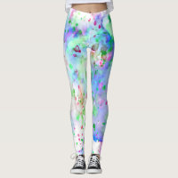 Fun Blue Green Lila & Pink Paint Spritzer