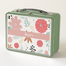 Fun Blume Metal Lunch Box