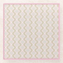 Fun Blume Print Glasuntersetzer