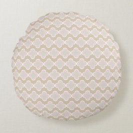 Fun Blume Print Rundes Kissen
