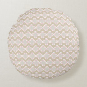Fun Blume Print Rundes Kissen
