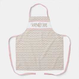 Fun Blume Print Schürze