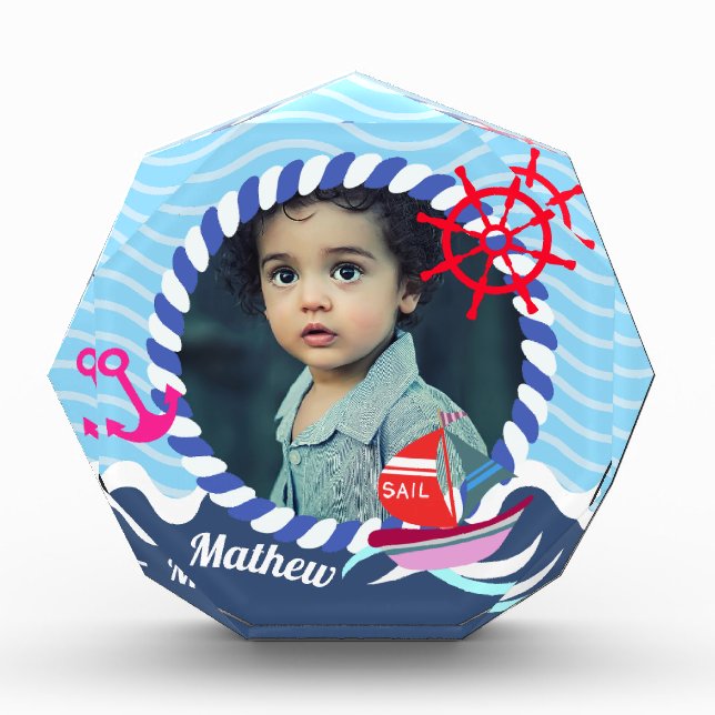 Fun Boats Foto Blue Navy (Vorderseite)