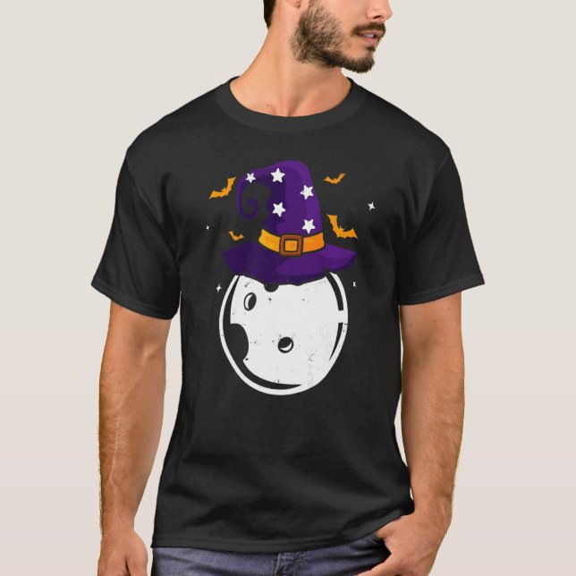 Fun Bowling Hexenhut Halloween Kostüm Bowling Pl T-Shirt (Vorderseite)
