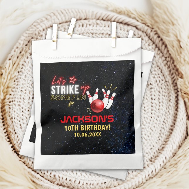 Fun Bowling party for Kids Geschenktütchen (Von Creator hochgeladen)