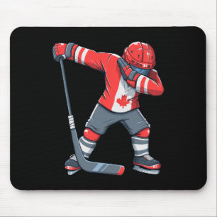 Fun Boy Kid Ice Hockey Apparel Mousepad