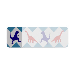 Fun Boys Dinosaurier Rotes Zickzack Muster