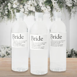 Fun Bride Definition Brautparty Hochzeit