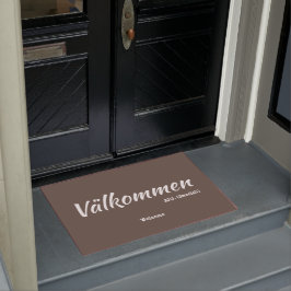 Fun Brown Schwedische Willkommensdefinition Doorma Fußmatte