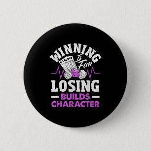 Fun Bunco Dice Game Fächer Herzschlag für Bunco Ba Button