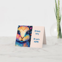 Fun Bunny Adult Geburtstagsparty Einladung