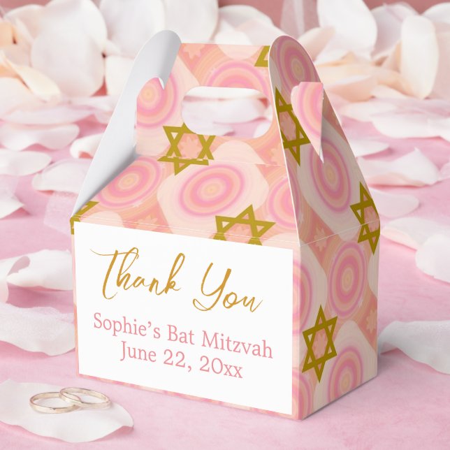 Fun bunter Fledermaus Mitzvah Leckerei/Gefallen/Ge Geschenkschachtel (Hochzeit)