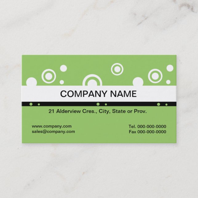 Fun Business Cards Visitenkarte (Vorderseite)