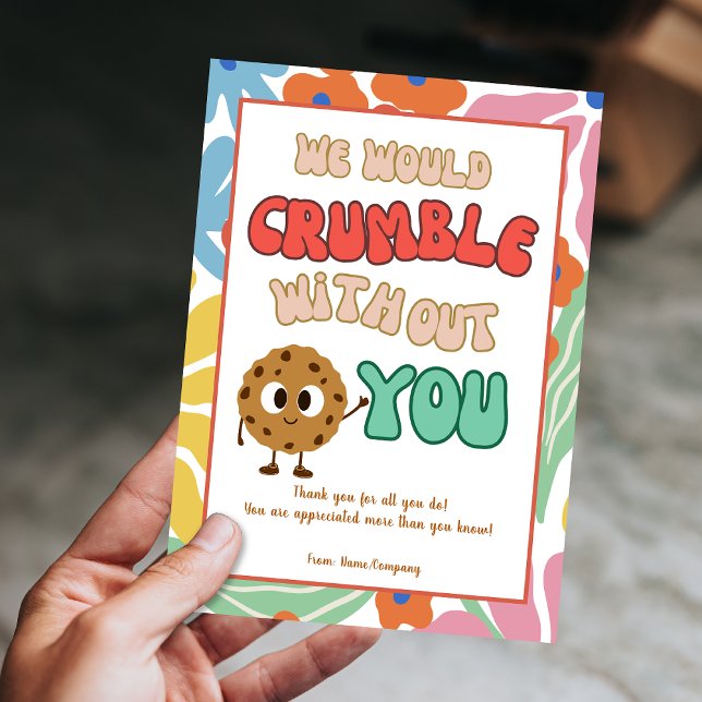 Fun Business Team Employé Carte de remerciements (Fun Business Team Employee Staff Thank You Card)